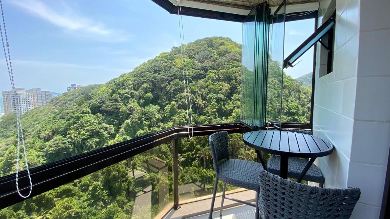 Pe Na Areia - Sol E Mar Enseada Apartment Guaruja Luaran gambar