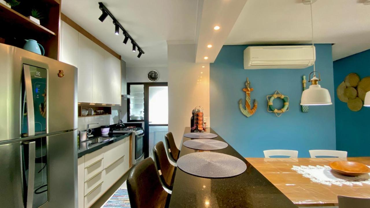 Pe Na Areia - Sol E Mar Enseada Apartment Guaruja Luaran gambar
