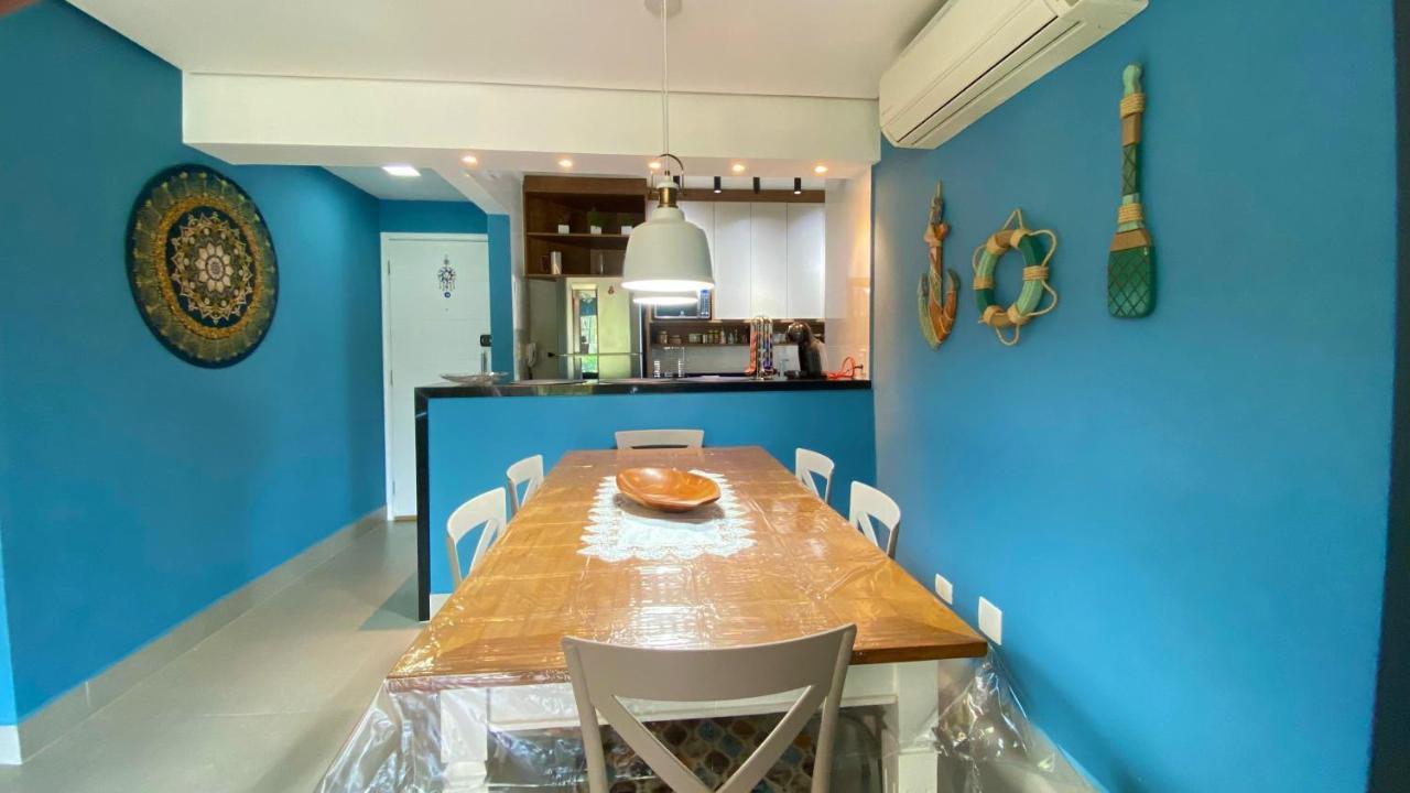 Pe Na Areia - Sol E Mar Enseada Apartment Guaruja Luaran gambar